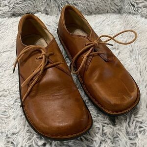 Women's Alegria Bree Cognac leather oxford lace up EU 40 US 9.5/10